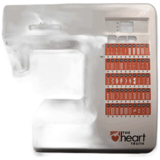 Front cover sewing machine part or accessory For Janome Models: AQS2009, HT2008