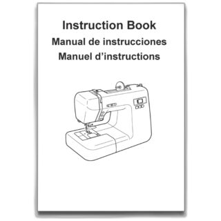 Instruction Book for DC2011 sewing machine part or accessory , DC2012