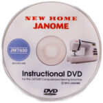 DVD sewing machine part or accessory For Janome Models: JW7630 SRV — part 17 thumbnail