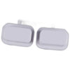Button (2) sewing machine part or accessory For Janome Models: MC5200, MO200