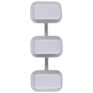 Button (3) sewing machine part or accessory For Janome Models: MC5200, MO200