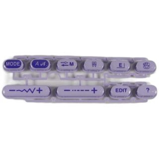 Button (2) sewing machine part or accessory For Janome Models: MC6500P