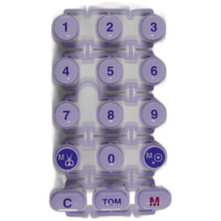 Button (3) sewing machine part or accessory For Janome Models: MC6500P