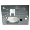 Needle plate sewing machine part or accessory For Janome Models: MC6500P, Necchi QS60