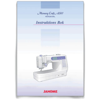 Instruction book 6500P(Dutch) sewing machine part or accessory For Janome Models: MC6500P
