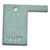Upper Feed Dog Thickness Gauge 1.7 mm sewing machine part or accessory Upper Feed Dog Thickness Gauge 1.7 mm.  Use with: MC6600P