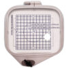 Embroidery Hoop A (110mm x 110mm) sewing machine part or accessory For Janome Models: MC10001, MC10000, MC9700, MC9500, MC350E, MC300E, EL820Related parts:850801503 - Replacement template (110mm x 110mm)
850801307 - Replacement screw
718844309 - Replacement spring
000218601 - Replacement hexagon nut
