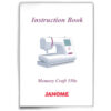Instruction book unit 350E sewing machine part or accessory For Janome Models: MC350E