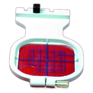 Embroidery Hoop (50mm x50mm) sewing machine part or accessory For Janome Models: 200ERelated parts:856401404 - Replacement template (50mm x 50mm)
850801307 - Replacement screw
718844309 - Replacement spring
000218601 - Replacement hexagon nut