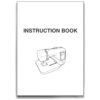 Instruction book sewing machine part or accessory For Janome Models: EC100 SRV