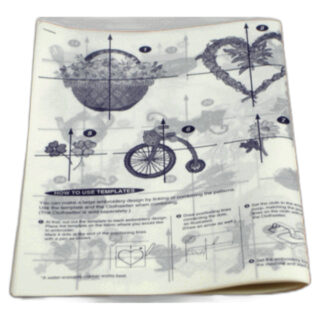 Template unit sewing machine part or accessory For Janome Models: MC9700