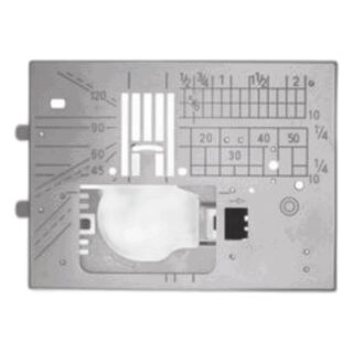 Needle plate (unit) sewing machine part or accessory For Janome Models: MC12000, MC8900, MC8200, EL730, EL760