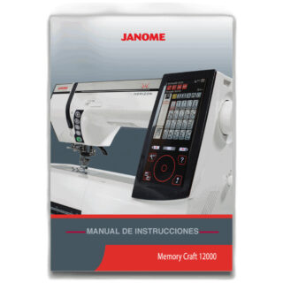 Instruction book (Spanish) sewing machine part or accessory For Janome Models:
