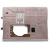 Straight stitch needle plate sewing machine part or accessory For Janome Models: