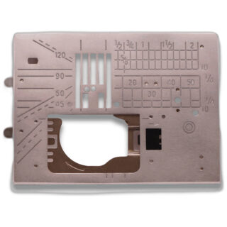 Straight stitch needle plate sewing machine part or accessory For Janome Models: