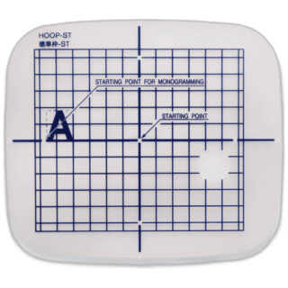 Template (125mm x 110mm) sewing machine part or accessory For Janome Models: ST Hoop, part# 860802000 (MC11000 Special Edition, MC11000)