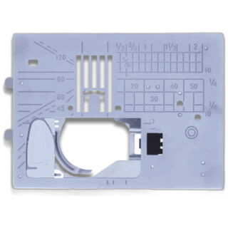 Needle plate (unit) sewing machine part or accessory For Janome Models: MC9900, MC15000, EL860 eXpressive, Skyline S5