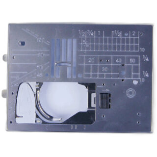 Needle plate (unit) sewing machine part or accessory 861606016 Needle plate (unit)