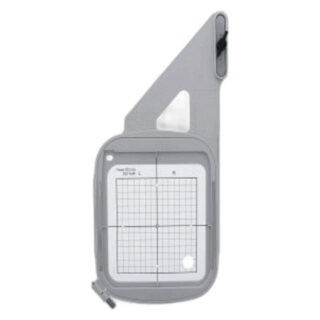 Embroidery hoop SQ14a (unit)  (140mm x 140mm) - 5.5" x 5.5" sewing machine part or accessory Hoop only -  no template -
Use With:  MC9900,  MC9850, Sks9, EL860, EL850 eXpressive
Substitute number 861804038