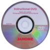 Instructional DVD sewing machine part or accessory For Janome Models: MC14000
