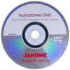 Instructional DVD sewing machine part or accessory For Janome Models: Skyline S3