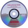 Instructional DVD sewing machine part or accessory For Janome Models: Skyline S7