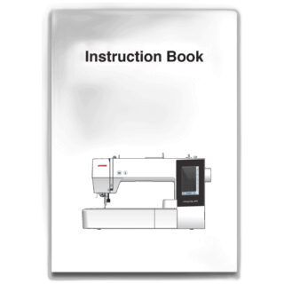 Instruction book (English) sewing machine part or accessory For Janome Models: MC500E