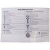 Quick reference chart (English) sewing machine part or accessory For Janome Models: MC500E