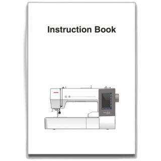 Instruction book (English) sewing machine part or accessory For Janome Models: 550ELE