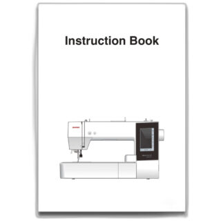 Instruction book (English) sewing machine part or accessory For Janome Models: 500ELE