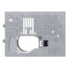 Professional grade needle plate sewing machine part or accessory 865805019 Professional grade needle plate
Use with:  9mm machines,  9450, 9410, 6700, 9480, EL782, EL780Plus, EL720Pro