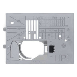 Professional grade needle plate sewing machine part or accessory 865805019 Professional grade needle plate
Use with: 9mm machines, 9450, 9410, 6700, 9480, EL782, EL780Plus, EL720Pro