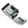 Zipper Foot (front load) sewing machine part or accessory For Janome Models: HD-1000, JA104, JA106, L108, L109, L110, 222A, COMBI 10, L352, L353, 360, 380, 381, 405, 415, 419S, 423S, 530, 531, 609, 611, 618&681, 609NH,619&692, 620, 621, 623, 625(old), 625FA, 626, 630, 631, 632, 639(Jem), 640, 641, 642, 651, 656, 684, 710&795FA, 802, 803, 1017, 1117S, 2003P, 2018S, 2039SN, 2041, 2041LX, 2041NX, 2041S, 2141S, 2041SX, 2049LX, 2049NX, 2118S, 2139S, 2139N, 2149SX, HF3125, 4612TM, 7306, 7312, FA772, H