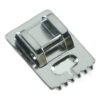 Pintuck Foot (low shank 5mm) sewing machine part or accessory Using twin needles, sew evenly spaced pintucks on soft, lightweight fabrics.      Additional part number:003941450000, 003200328003(BP)     Use with: HD-1000, JA104, JA106, L108, L109, L110, 222A, COMBI 10, L352, L353, 360, 380, 381, 405, 415, 419S, 423S, 530, 531, 609, 611, 618&681, 609NH,619&692, 620, 621, 623, 625(old), 625FA, 626, 630, 631, 632, 639(Jem),  640, 641, 642, 651, 656, 684, 710&795FA, 802, 803, 1017, 1117S, 2003P, 2018