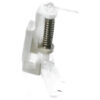 Darning Foot (5mm & 7mm low shank) sewing machine part or accessory Spring-loaded foot for free-motion embroidery, quilting and free form monogramming.   Use with:													 JA104, JA106, L108, L109, L110, 222A, COMBI 10, L352, L353, 360, 380, 381, 405, 415, 419S, 423S, 530, 531, 609, 611, 618&681, 													 609NH,619&692, 620, 621, 623, 625(old), 625FA, 626, 630, 631, 632, 639(Jem),  640, 641, 642, 651, 656, 684, 710&795FA, 802, 803, 1017, 1117S, 2003P, 2018S, 2039SN, 2041,