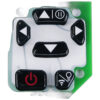 Button(with button board) sewing machine part or accessory