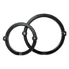 GRIPPER RING SET-8'' & 11" sewing machine part or accessory The hoops have an inside diameter of 8" and 11" and they are the perfect size for free-motion on your home quilting machine. The non-slip material grips your quilt top and allows you to easily maneuver your top wihtout having to worry about bunching or stretching the fabric. The hoops are also helpful for stitiching in the ditch. The handles keep your hands a safe distance from the needle.  Use with: AQSD, AQFFSD, AQSD-16