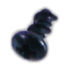 SCREW-#4 X 1/4 PHP BL ZN sewing machine part or accessory For Janome Models: QMPRO16