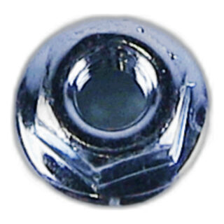 NUT-M4 SERRATED FLANGE ZN sewing machine part or accessory For Janome Models: QMPROVERSA