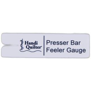 QM40133 Presser Bar Height Feeler Gauge REV.A for setting the hopping foot height QMPRO sewing machine part or accessory