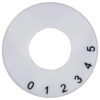 ZIGZAG WIDTH DIAL PANEL sewing machine part or accessory For Janome Models: 7312