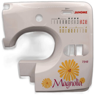 FRONT COVER (DRAWING) sewing machine part or accessory For Janome Models: 7312