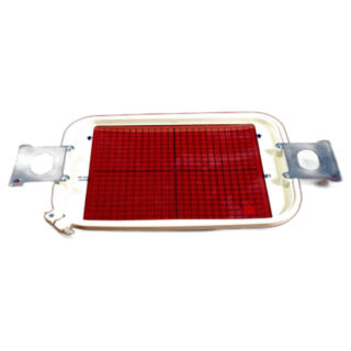 Embroidery Hoop M1 Unit (240mm x 200mm) sewing machine part or accessory The small hoop is specially designed for embroidering small designs in small areas.Use with Lettering Hoop Holder - 770482008-old, 770482008Use with: MB4, MB7, EL940, EL970Related parts:770807209 - Replacement template (240mm x 200mm)
770462002 - Replacement screw
770461001 - Replacement round nut
000002127 - Replacement snap ring, MB4N
