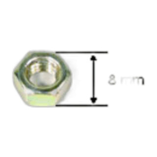Nut sewing machine part or accessory For Janome Models: 104, 106, 108, 110, 1600P, 1600P-DBX, 1600P-QC, 2003P, 2018S, 2039SN, 2041, 2041LX, 2041NX, 2041S, 2041S & 2141S, 2041SX, 2049LX, 2049SX, 2118S, 2139N, 2139S, 2149SX, 360, 380 & 381, 405, 415, 419S, 423S, 4612TM, 4618LE, 4623LE, 6147, CE2200, COMBI-DX502, DE5018, DE5024, DE5124, DS3500, FM725, HARMONY 2041, HF1012, HF2022, HF5024, JA1504-1512, JD1803, JD1803, JD1803, JD1803, JD1814, JD1818, JD1822, JF1004, JF1022, JS1004, JS1008LE, L-344, L