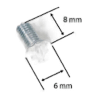 Flat Head Set Screw sewing machine part or accessory For Janome Models: 4618LE, 4623LE, 6147, DE5018, DE5024, DE5124, DS3500, DX2015, HF5024, MC4800, MC4800QC, MC4900, MC5001, MC5500, MC6000, ML3023, MS-3015, MX3123, S-3015, SD2014, SL2022, SS2015, SW2018E