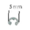 SNAP Snap Ring sewing machine part or accessory For Janome Models: 1200D, 888 COMPULOCK, MB-4, MC10000, MC10001, MC11000, MC11000SE, MC350E, MC6000, MC6500P, MC6600P, SR2000, Necchi QS60, MB4N