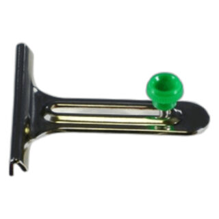 Genuine Janome/Elna Cloth guide unit Cloth guide unit, screw included. Works with any Janome top load model that has mounting hole on the needle plate or on the free arm.825252000 - Replacement thumb screw, Necchi QS60