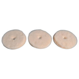 Electrolux/Aerus 3/set Lambswool Pads W/snaps/ To Fit Lux Pol/shamp