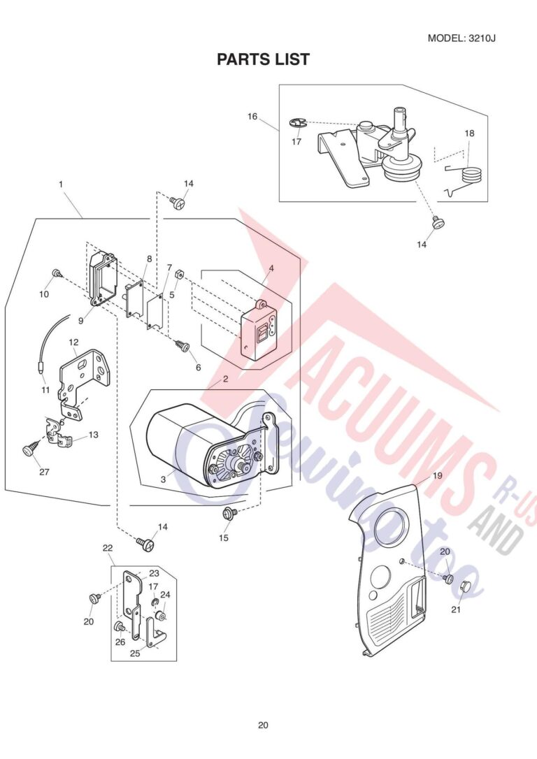 Elna 3210j 3210 schematic page 4 preview