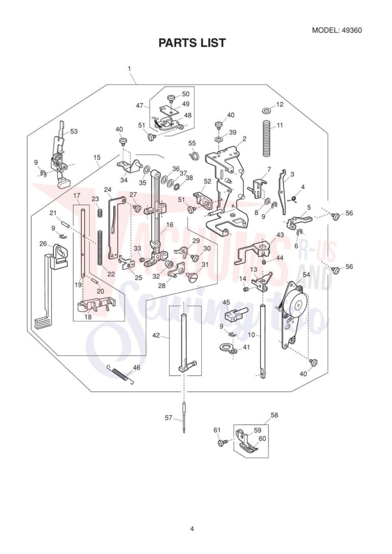 Janome 49360 schematic page 2 preview